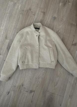 Бомбер zara
