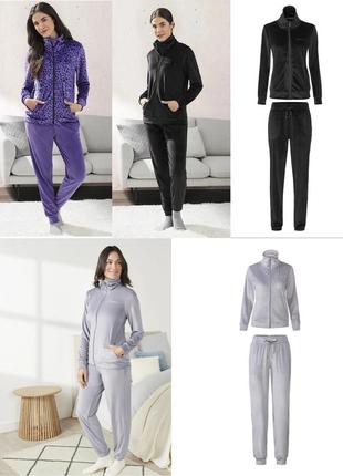 Велюровые костюмы esmara s,m,l
