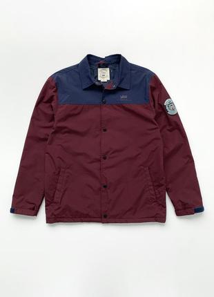 Куртка vans chima coach jacket wolf port royale dress blues