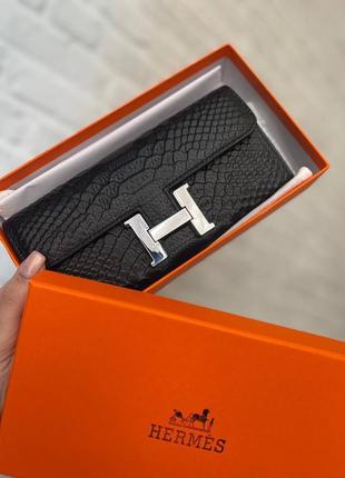 Кожаный кошелек под бренд, черный и коричневый цвета