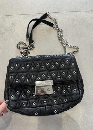 Оригінальна шкіряна сумка michael kors