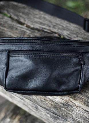 Мужская бананка из натуральной кожи, бананка для мужчин, бананка напоясная сумка,...