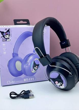 Блютуз наушники kuromi (куроми) miniso sanrio