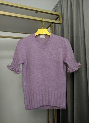 Джемпер с коротким рукавом morgan tricot