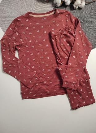 Хлопковая пижама на девочку kiabi