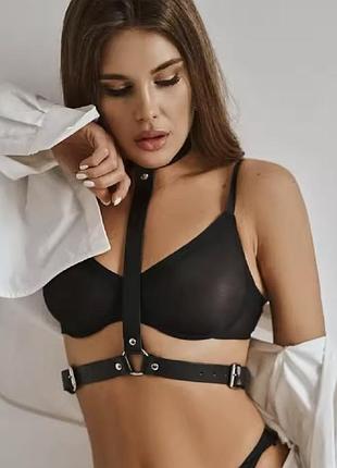 Подвійна портупея з кільцем maze bijoux indiscrets