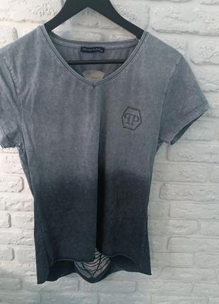 Футболка в стиле philipp plein р.l-xl
