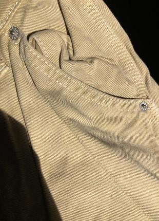 Джинсы карго песочные pull &amp; bear 6