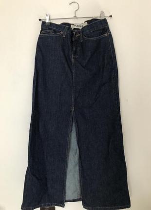 Юбка джинсовая макси gap