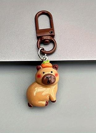 Брелок для ключей, на сумку, капибара