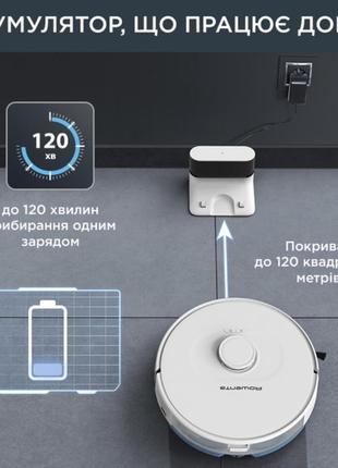 Новый робот-пылесос rowenta x-plorer serie 75 s rr8577wh