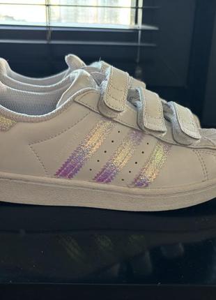 Дитячі кросівки adidas superstar 31 розмір