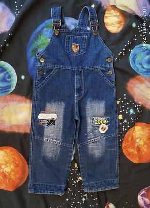 ❄️ комбинезон джинсовый