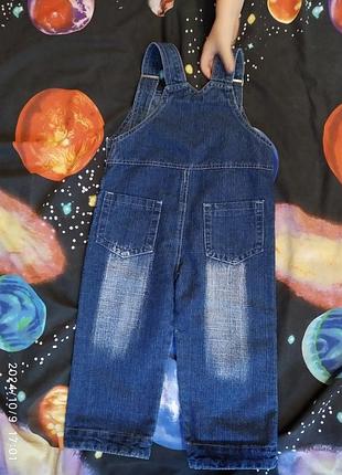 ❄️ комбинезон джинсовый
