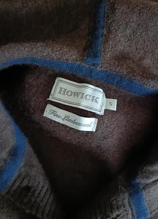 Свитер худи толстовка из шерсти с капюшоном