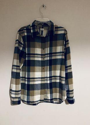 Картата сорочка  uniqlo