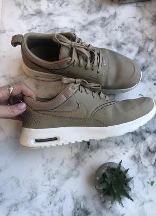 Кроссовки nike air max thea бежевые2 фото