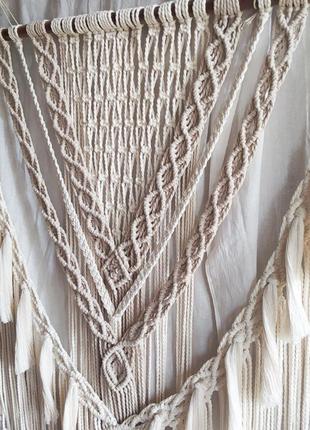 Макраме панно на стіну, бохо стиль, ручна робота, декор для дому