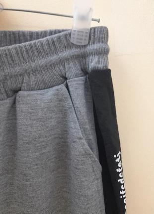 Спортивные штаны подростковые на манжете:серые,черные,свет серые т-5461.размеры: 75,80,85,906 фото