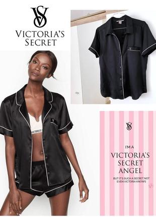 Сатиновая сорочка victoria's secret