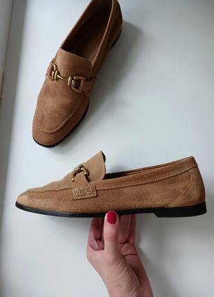 Лофери замшеві zara