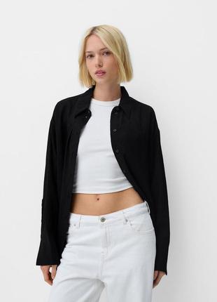 Крепова сорочка bershka