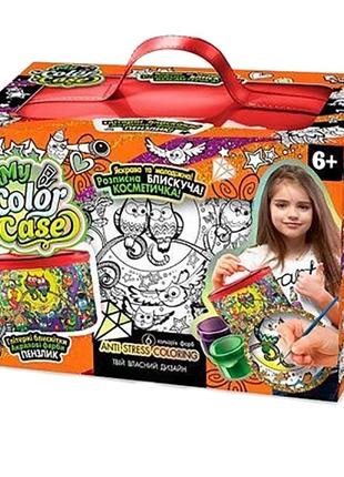 Комплект для творчества "my color case" coc-01-01-05u укр совы на ветке