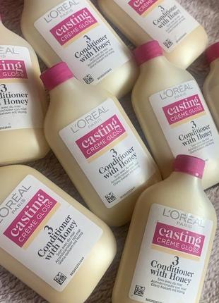 Кондиціонер з медом loreal casting creme gloss 60мл