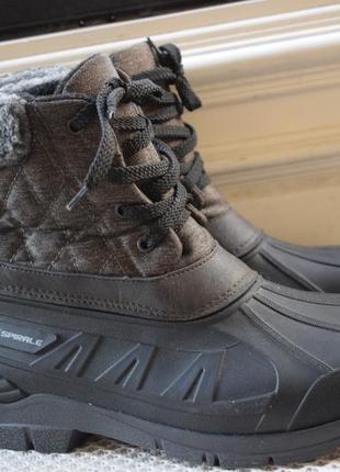 Зимние ботинки сноубутсы черевики калоша валенки прорезиненные spirale р. 42