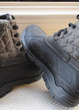 Зимние ботинки сноубутсы черевики калоша валенки прорезиненные spirale р. 42