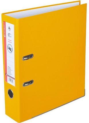 Папка сегрегатор для документів а4 7 см жовтий "c", папка-накопичувач, папка-реєстратор knz