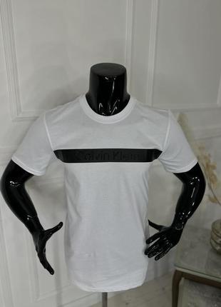 Футболка котонова calvin klein