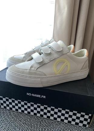 Кеди кросівки no name md fashion шкіра 38 р