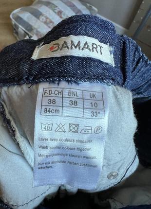 Джинсовая темно синяя макси юбка damart3 фото
