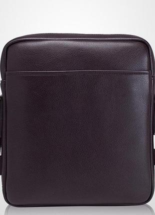 Качественная мужская сумка через плечо кожаная барсетка планшетка поло, мужская сумка-план...