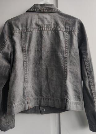 Джинсова куртка john baner сірого кольору levis wrangler3 фото