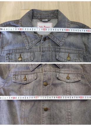 Джинсова куртка john baner сірого кольору levis wrangler7 фото