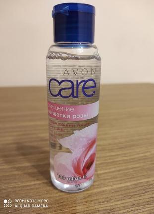 Освіжний тонік для обличчя "лепестки троянди. очищення" avon care, 100 мл