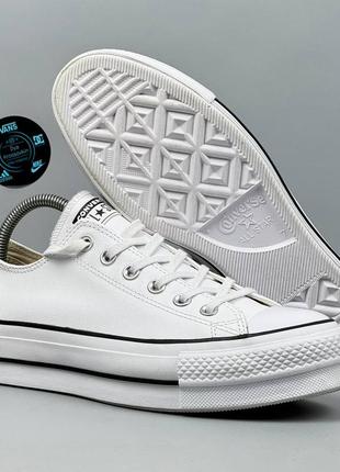Кеди конверс converse all star chuck taylor platform кеды на платформе