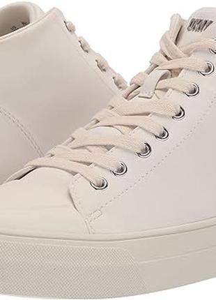 Кроссовки хайтопы кеды yaser mid top platform женские dkny оригинал