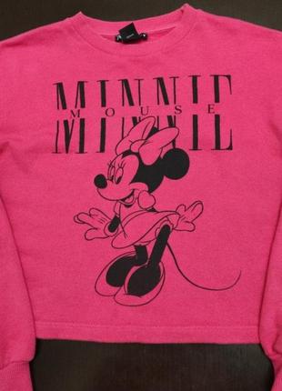 Кофта оверсайз zara disney minnie mouse, размер m