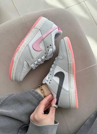 👟 кроссовки nike sb dunk pink puck / наложка bs👟4 фото