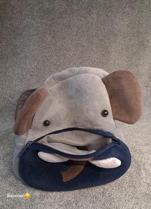 Рюкзак слоненок "cdrl s.a", детский рюкзак, слоненок5 фото