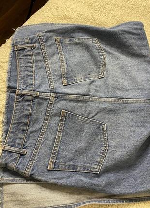 Джинсовая юбка макси top shop6 фото