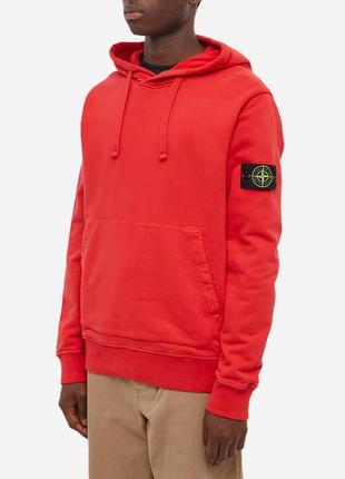 Hoodie stone island red