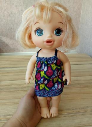 Кукла baby alive sweet spoonfuls baby girl blonde2 фото