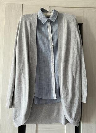 Хлопковая рубашка под джинсы