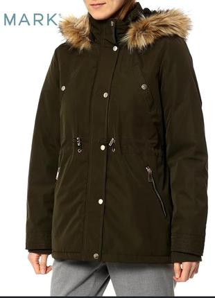 Парка жіноча підліткова хакі