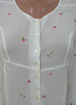 Вінтажна романтична блуза blooming marvellous2 фото