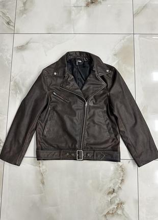 Косуха, кожанка h&m, куртка
